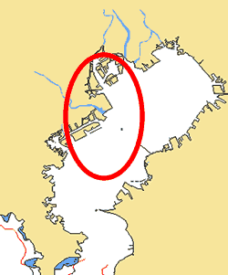 東京湾略図