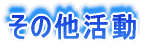 その他活動