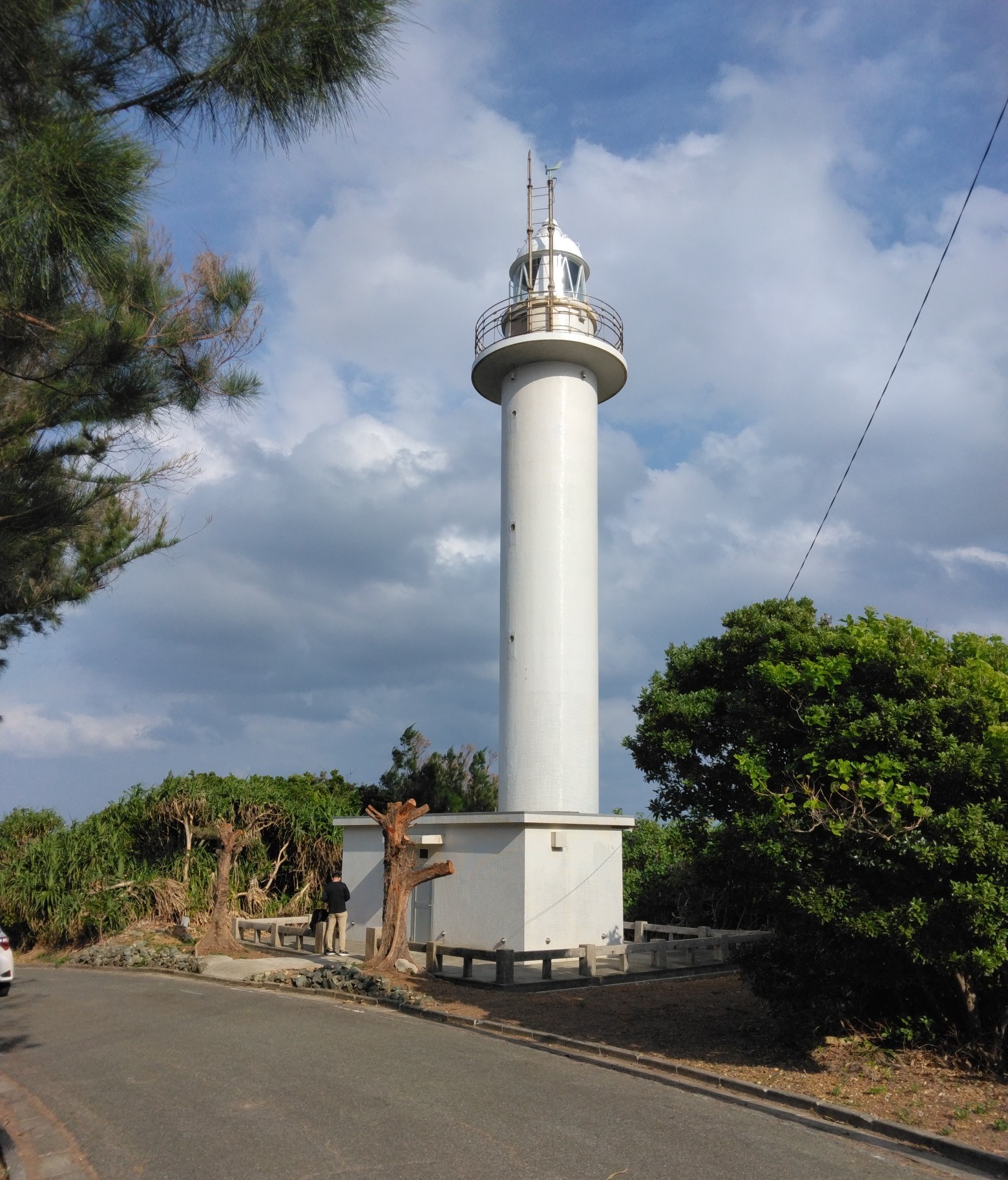 国頭岬灯台画像