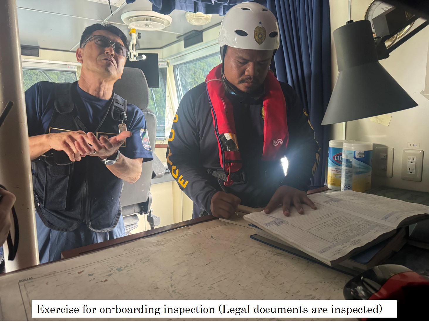 Exercise for on-boarding inspection (Legal documents are inspected)