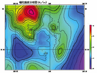 磁化強度分布図