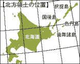 北方領土の位置