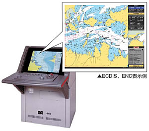 ECDIS、ENC表示例