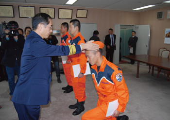 特殊救難隊員戴帽式