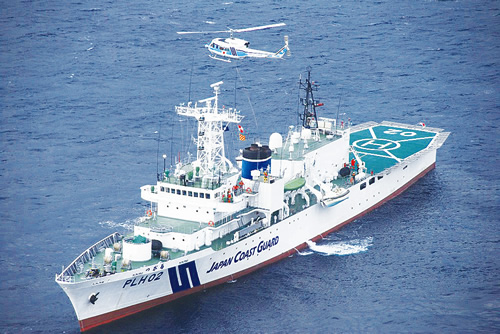 救助訓練の様子