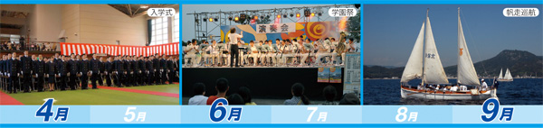 海上保安大学校4-9月