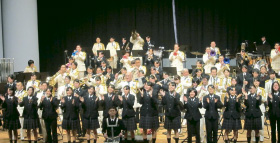 宮城県多賀城高等学校との合同演奏会(宮城にて)