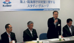 海上・臨海部テロ対策に関するスタディ・グループの様子