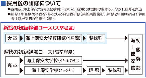 採用後の研修について