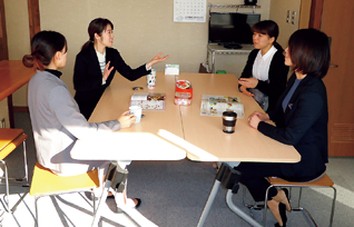 管区海上保安本部 談話スペース
