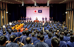 海上保安庁の対策本部会議