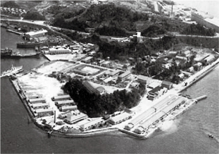 昭和33年頃の海上保安大学校全景