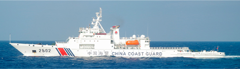 中国海警局に所属する大型の船舶