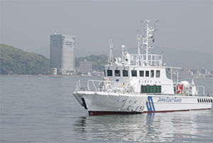 G7広島サミットにおける海上警備の様子