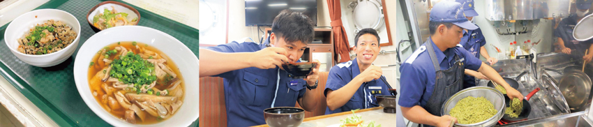 食事の様子
