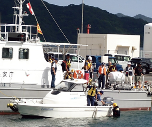 民間救助組織と連携した事案対応