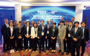 海上保安庁職員と北西太平洋地域のメンバー