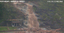 9月21日 新潟航空基地所属航空機による被害状況調査