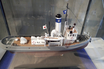 巡視艇「白杉」模型