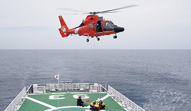 要救助者引渡し訓練