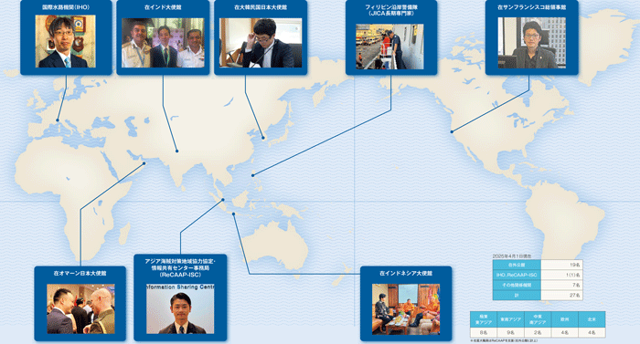 世界で活躍する海上保安官