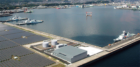 七ツ島基地の全容