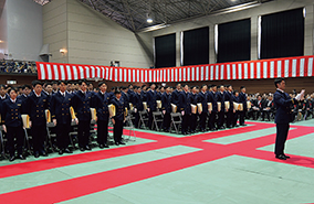 海上保安大学校卒業生答辞