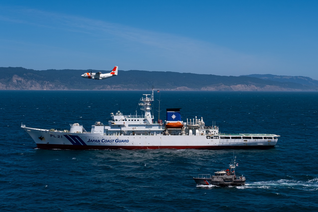 5月20日(現地時間)日米海上保安機関合同訓練の様子1