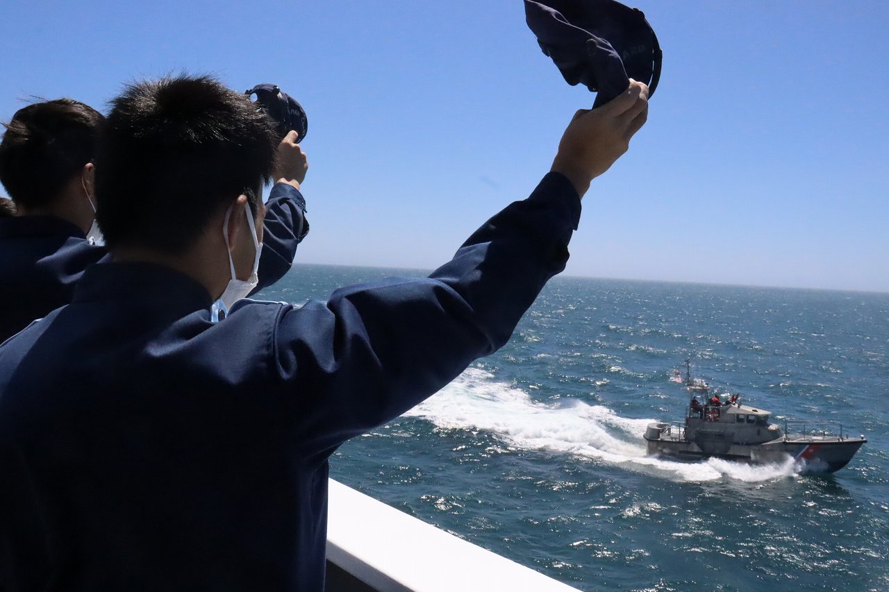5月20日(現地時間)日米海上保安機関合同訓練の様子6