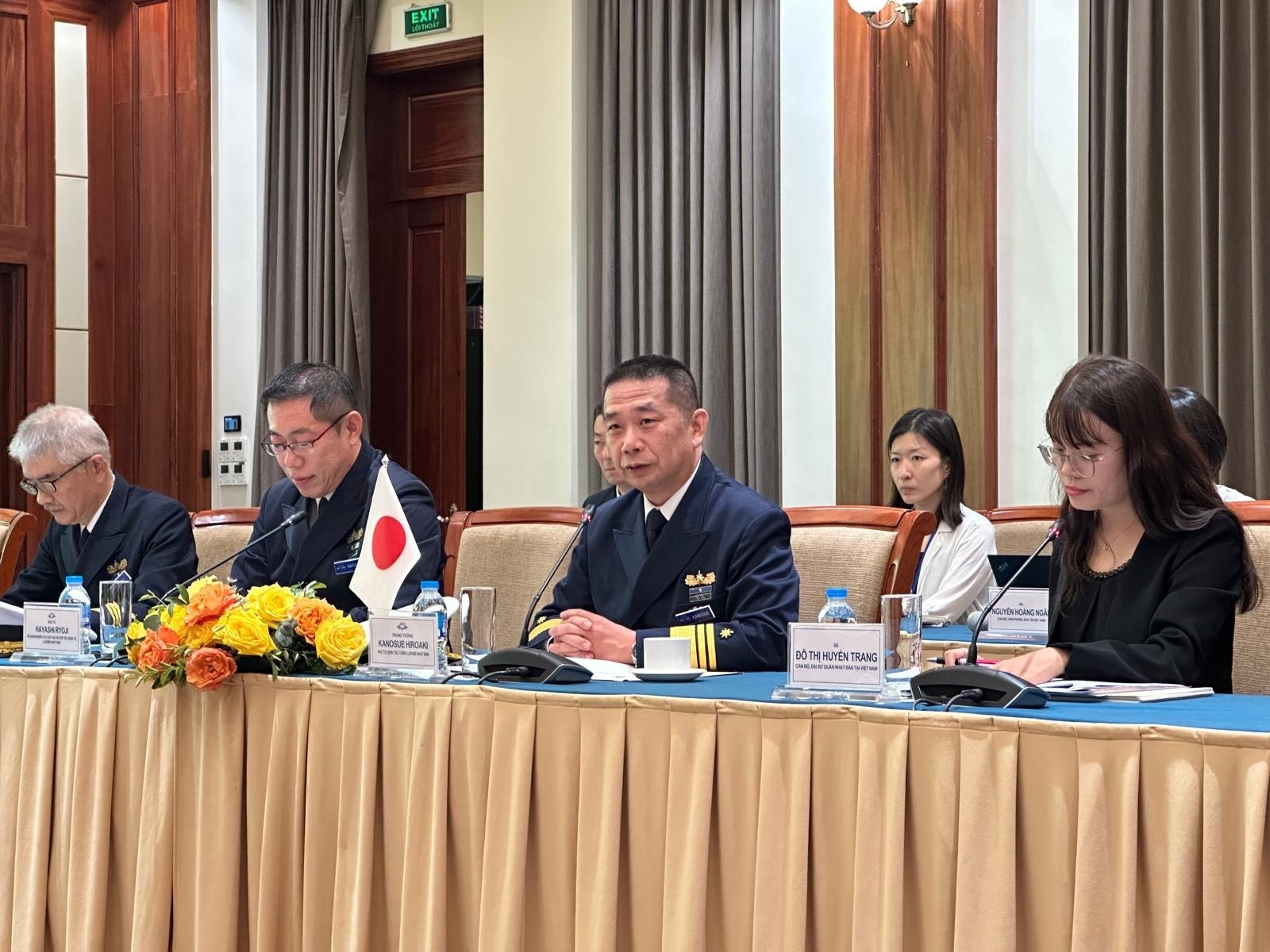 年次会合での発言の様子 年次会合での発言の様子